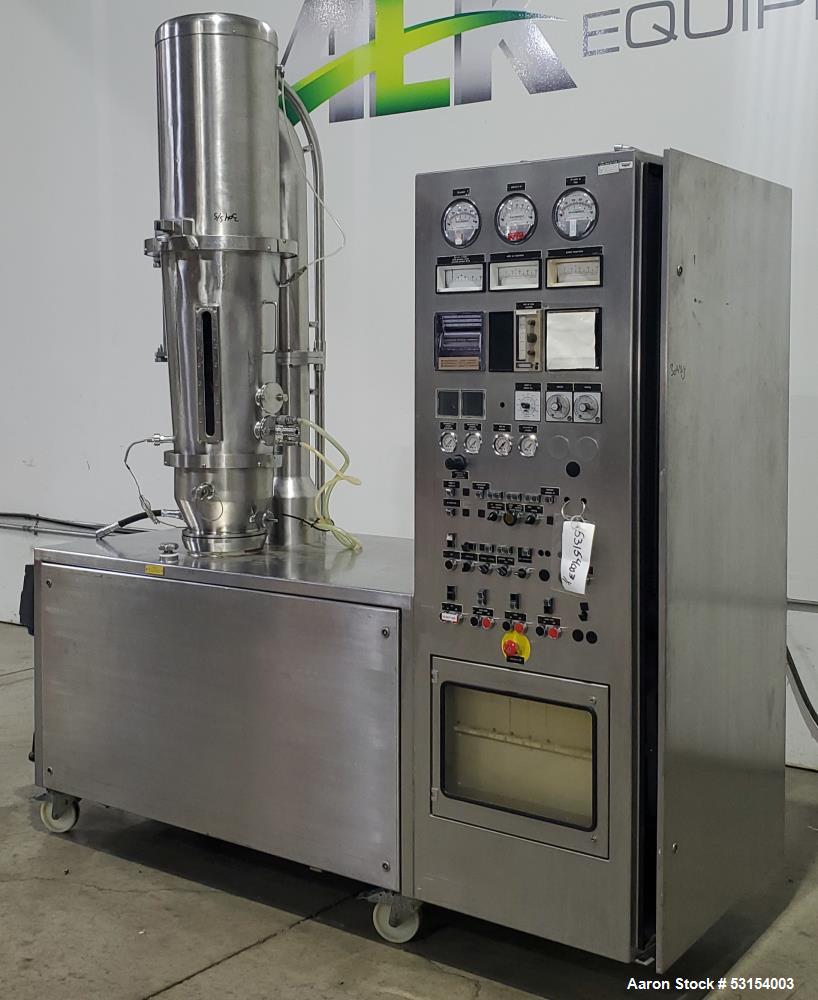 Glatt Model GPCG 3 Fluid Bed Dryer Granulator